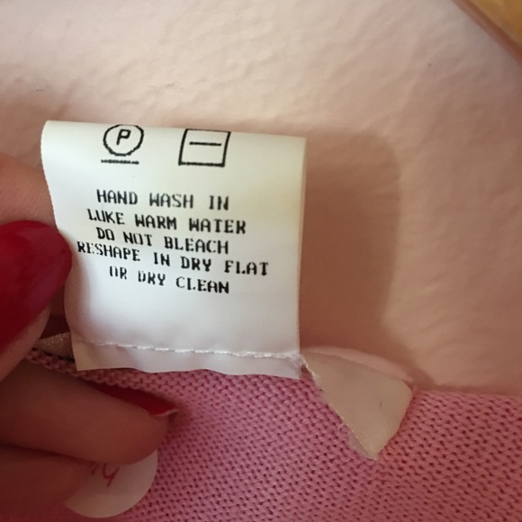 Vintage 90 Y2K gentryportofino Unique Barbiecore Retro Pink Cardigan Sweater Set - Picture 12 of 16